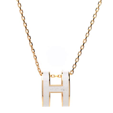 hermes pop h pendant real or fake|Hermes h necklace.